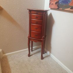 Free Standing Jewelry Armoire 