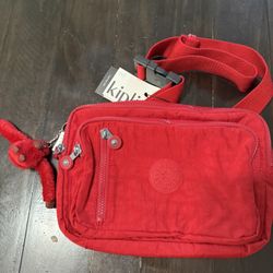 Red Kipling Fanny Pack