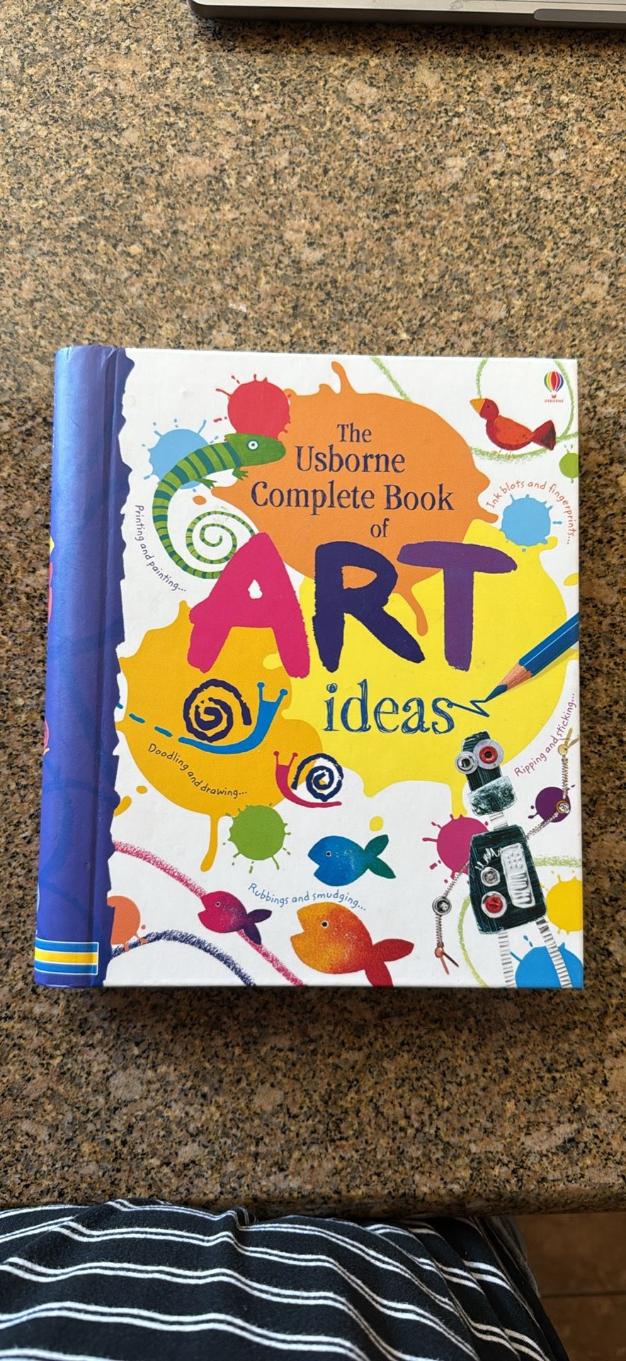 Complete book of art ideas (Usborne art ideas )