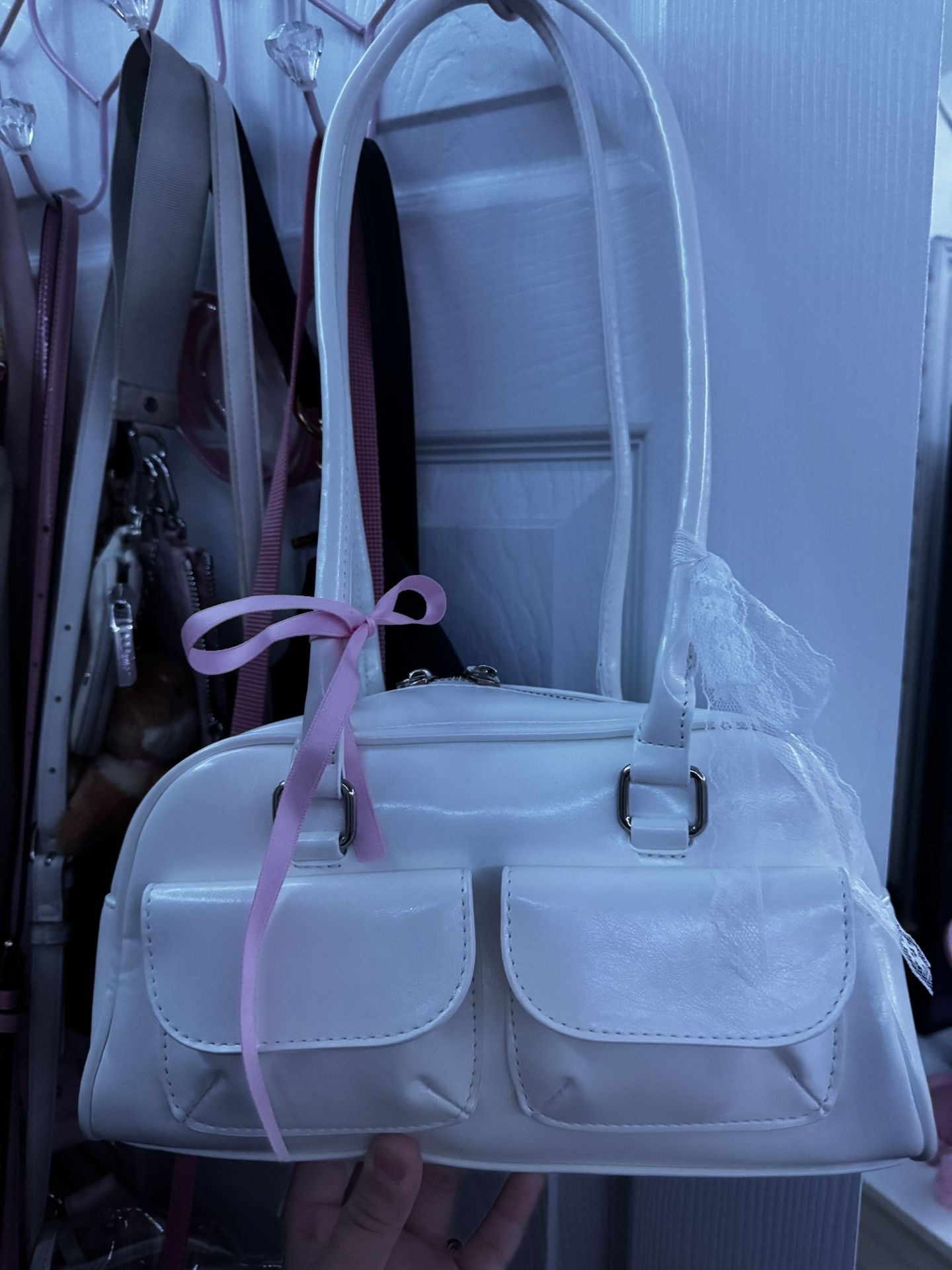 White Shoulder Bag