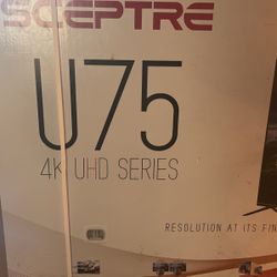Brand New 75” TV