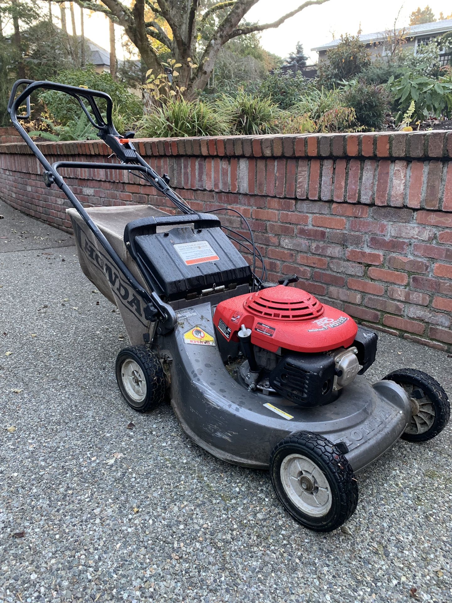 Hr215 5.0 honda masters sale