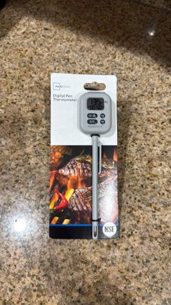 NEW! $2 Digital Pen Thermometer Battery Included