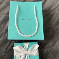 Tiffany And Co Box And Bag!!