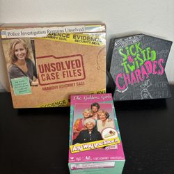 Board Games And Crime Solver Unsolved Case Files Game
