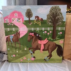 Oopsy Daisy Horse Canvas Wall Art