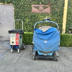 12/18k HMI Fresnel Sunray head with Mole Richardson 12/18k Ballast - Blue