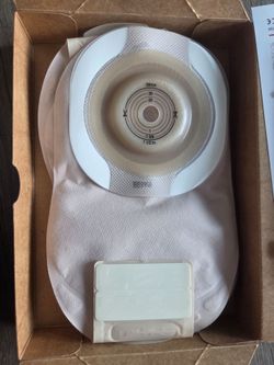 Hollister 8958 CeraPlus Soft Convex 1-Piece 12” Drainable Ostomy Pouching System, 5 Pack, Cut-to-Fit Up to 1-1/2”