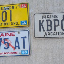 License plates