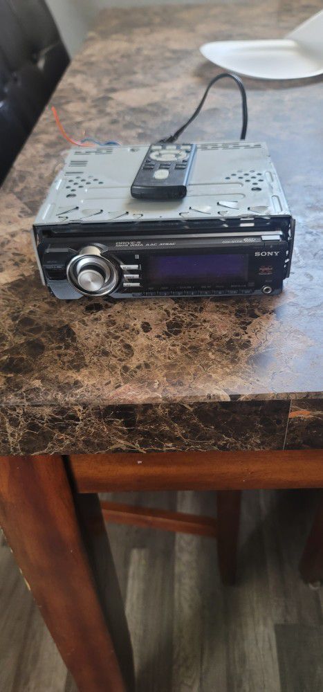 Old School Sony Car Radio Cdx-gt710
