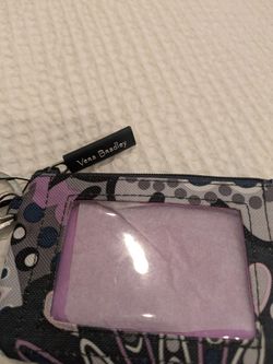 NWT Vera Bradley Zip ID Case Wallet