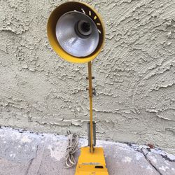 Vintage LEDU Yellow Mini Lamp
