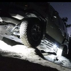 4 pod PURE WHITE Rock Light(36 LED per pod)**over 3,000 LUMENS per pod**NOT YOUR AVERAGE UNDERGLOW