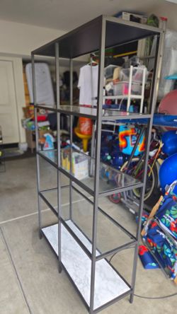 Ikea glass racks