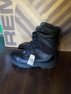 BRAHMA 10 1/2 10.5 Tactical Black Military Police Law Enforcement Boots Like New