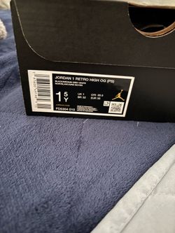 Youth Jordan 1 size 1.5