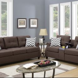2 Pc Sofa Set