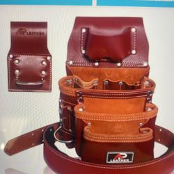Leather Tool Pouch Heavy Duty