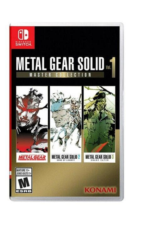 Metal Gear Solid 1 Master Collection Game for Nintendo Switch (Brand New)