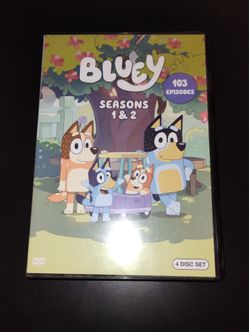 DISNEY'S BLUEY SEASONS 1 & 2 ON DVD