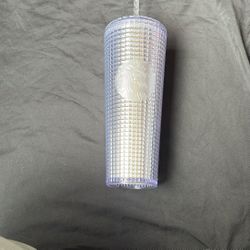 Starbucks Tumbler Chrome Silver Tile 