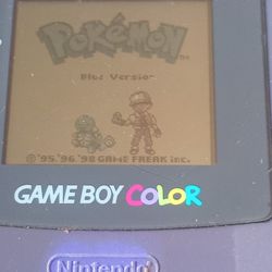 Nintendo Game Boy Con 1 Juego Pokemon Le Falta El Cover De Atras