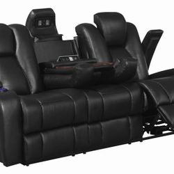 New Recliner Sofa With Power Recliners