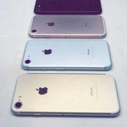 Factory unlocked apple iphone 7 32 gb, sold with warranty $135 each 