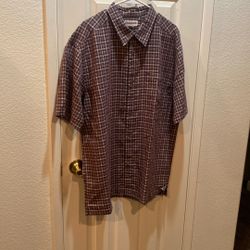 Short Sleeve Button Size XL $3
