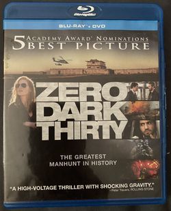 Zero Dark Thirty Blu Ray DVD/Disc