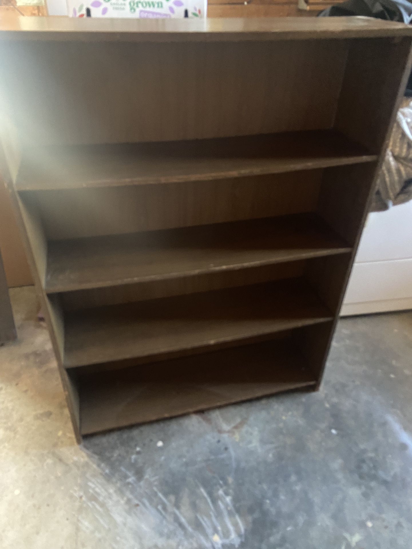 4ft High X 3ft Across X 10 Inches In 4 Shelve