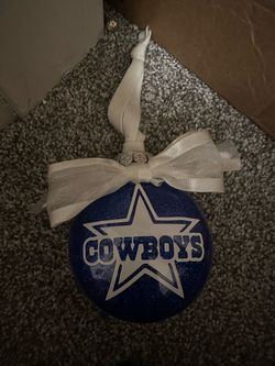 Cowboys xmas ornaments