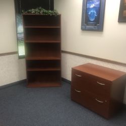 Office Desk Three Piece Set