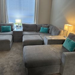 9 Piece Sectional For Sale