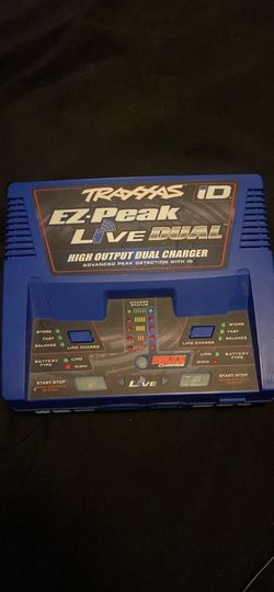 Traxxas live dual charger