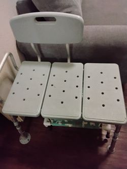 Shower chair for the disabled or anybody in need