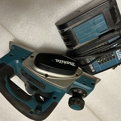 Makita planer and charger