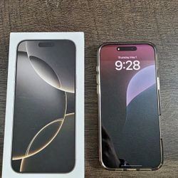 iPhone 16 Pro Max 256GB Titanium Silver Blue Unlocked