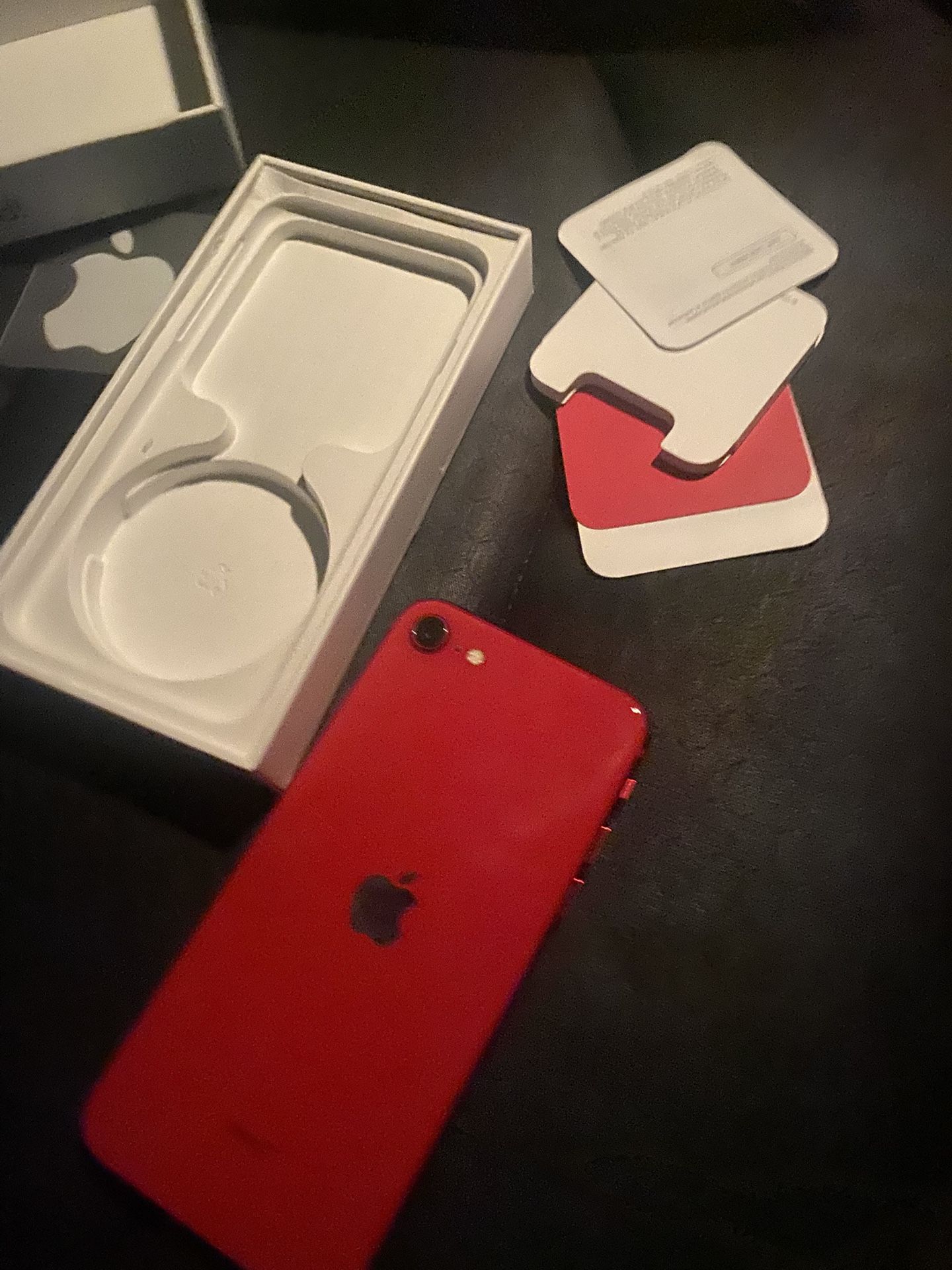 Red - iPhone SE 64gb - Like New Condition- No Scratches