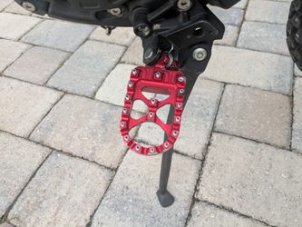 Aftermarket upgraded pegs for talaria or Surron