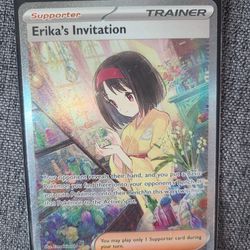 Erika's Invitation Pokemon Card