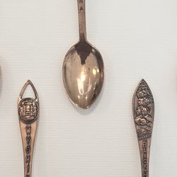 Vintage Solid Copper Souvenir Spoons 3 Available. YOUR CHOICE! $15 Each 