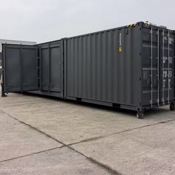  Customized Special Connected Containers Hook Lift Side Opening Container With Small Shipping Container 