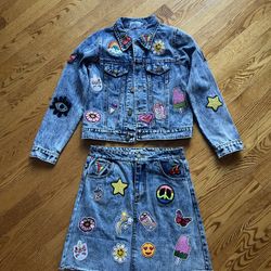 Girls Jacket And Skirt Size 12