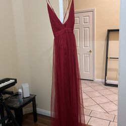 Red Windsor Prom Dress