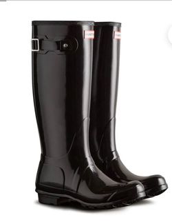 Hunter rain boots/ Size 8