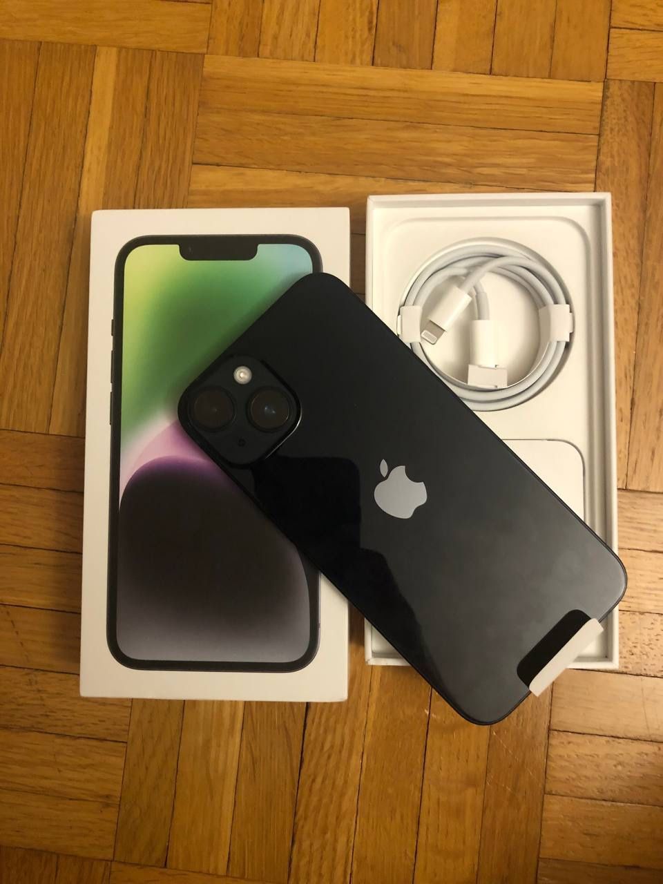 iPhone 14 Midnight 128gb. Brand New. Factory Unlocked For Any Company. Open Box.