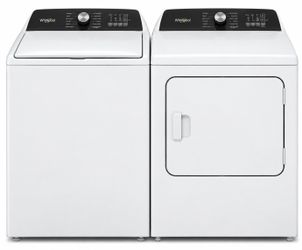 Whirlpool washer and dryer