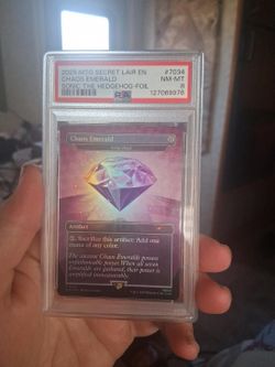 PSA8 MTG chaos emerald