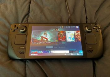 Valve Steam Deck Handheld Gaming Console 1 TB  Bundle with Dock, Case, Charger